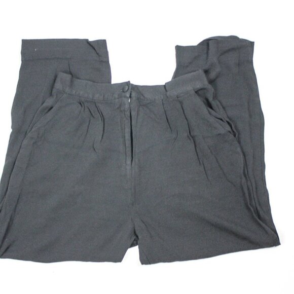 Wild Rose Black Dress Pants Elastic Waist … - Picture 3 of 4